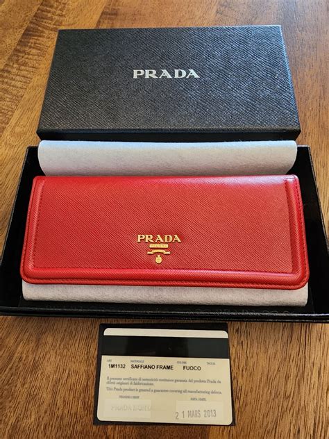 wts prada wallet|farfetch prada wallet.